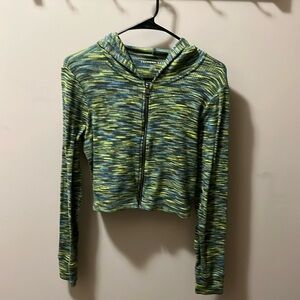 American Eagle Cropped Hoodie Size L